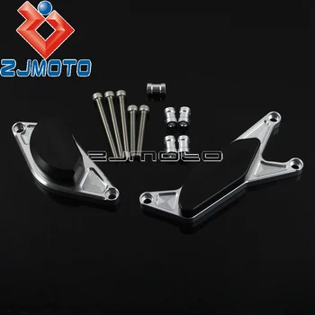 

CNC Motorcycle Crash Pad Frame Slider Engine Stator Clutch Cover Protector Crash For Suzuki GSR 400 600 2006-2011