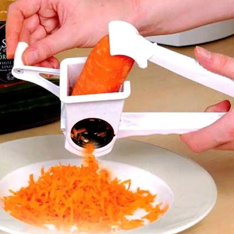 Multi function Hand Rotating Cheese Grater Rotary Ginger Slicer Graters