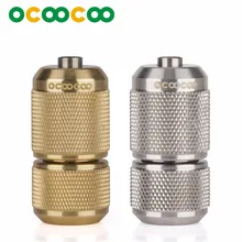 OCOOCOO SB011 самоблокирующаяся Татуировка ручка тяжелое ощущение алюминиевый сплав держатель для инструментов для нанесения татуировки накатка Нескользящая конструкция Индивидуализация