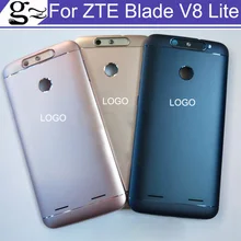 Чехол на заднюю крышку батарейного отсека для zte Blade V8 Lite Кнопки громкости питания без стекла камеры