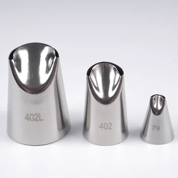 

3PCS/set Daisy Flower Cream Cakes Decorating Tips Stainless Steel Icing Nozzles Baking Tools For Cupcakes Dessert Decorators