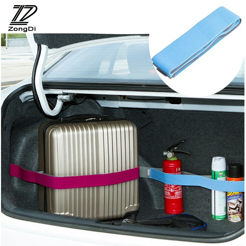 

ZD Car Styling Trunk Storage Fixed Strap Sticker For Mercedes W203 W211 W204 W210 Benz BMW F10 E34 E30 F20 X5 E70 Accessories