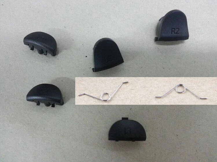 4 шт. аналоговый джойстик 3D ue Thumbsticks + 2 L1 R1 L2 R2 детали для ремонта кнопок Play Station