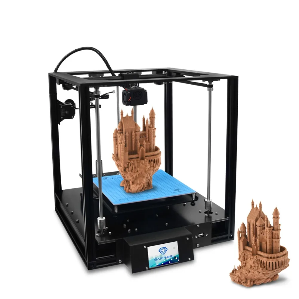 

FDM 3D Printer 3.5inch Touch Screen Resume Printing Filament Detection Function Titan Extruder Core-XY Structure DIY 3D Printer