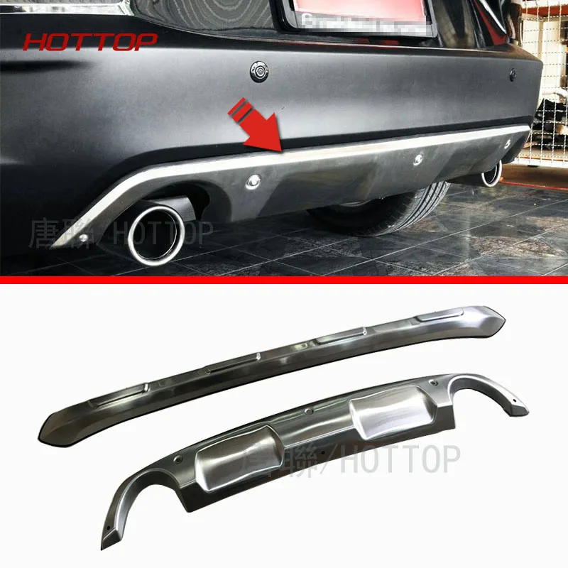 Stainless Steel Front & Rear Bumper Protector For Mazda CX 3 2015 2016