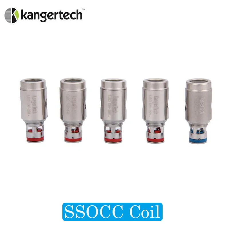 5 шт./упак. Kanger(атомайзер) SSOCC Coil 0.15ohm катушки для Kanger Kangertech Subox mini-c Subvod Toptank мини