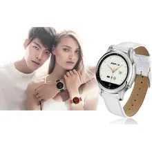 Bluetooth SmartWatch S360 1,22 Zoll 240*240 Kapazitiven Bildschirm Leder Armband Bequem für Haut IOS Android Fitness Tracker