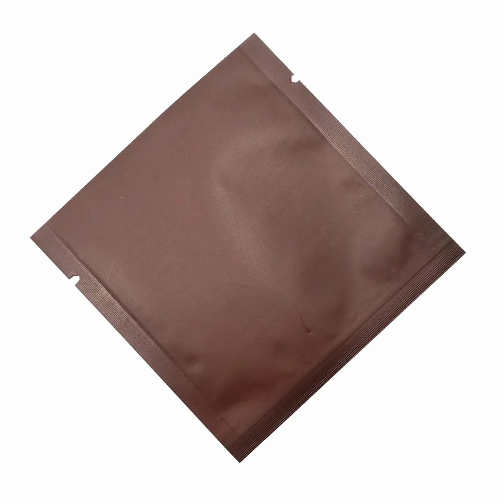 开口纯铝袋 咖啡色 C