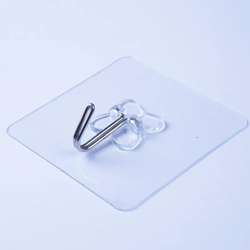1 шт. прочные домашние крючки для кухни прозрачная присоска настенные петли подвесные для кухни ванной комнаты