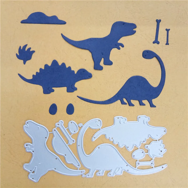 Swovo Animal dinosaur новинка 2019 металлические резные штампы DIY ремесленные Скрапбукинг