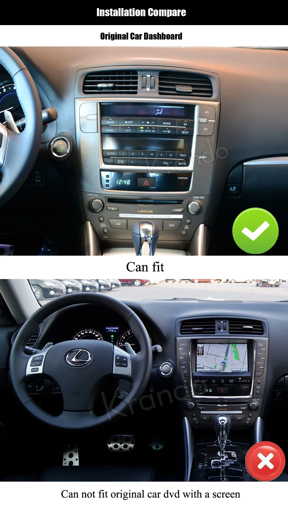 Автомагнитола Krando автомагнитола с сенсорным экраном 8 1 дюйма gps навигацией Wi Fi 2