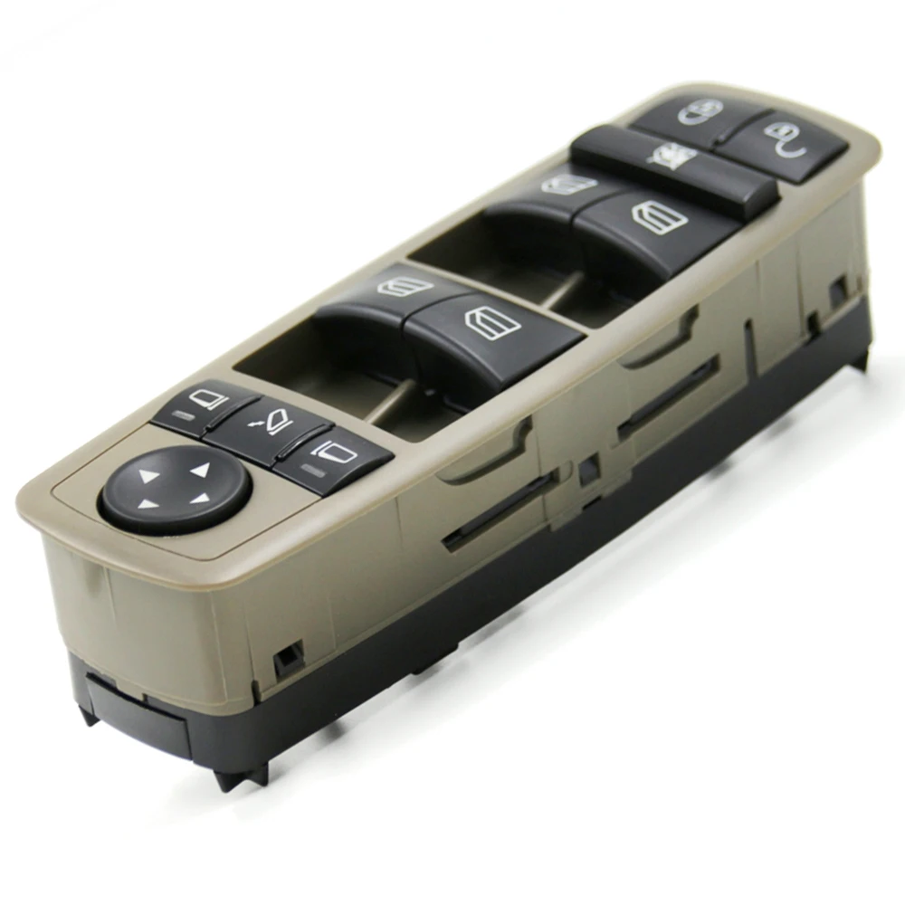 Мощность окно переключатель для Mercedes-Benz W169-Klasse W245 B-Klasse OE A1698206710 1698206710 коричневый цвет