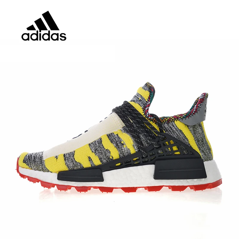 

Original New Arrival Official Pharrell Williams x Adidas Afro HU Solar Pack Men's & Women's Sport Running Shoes Sneakers BB9527