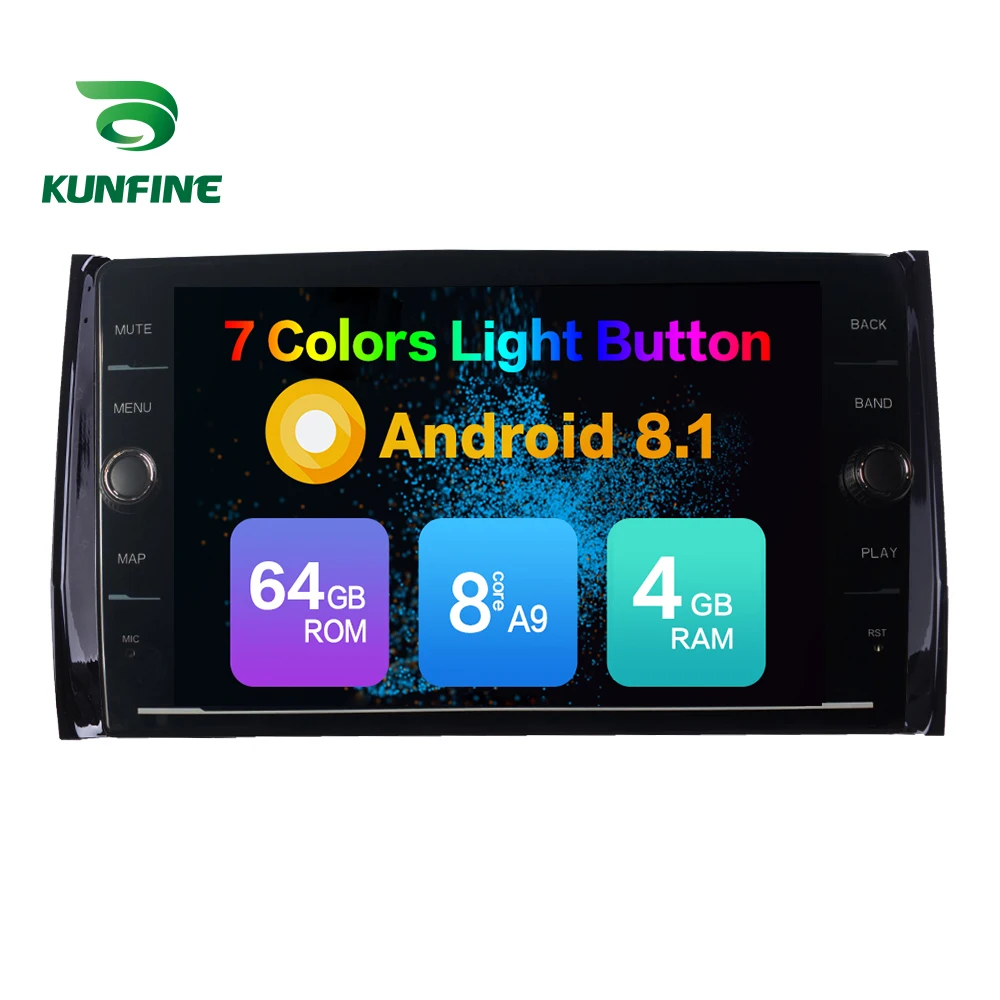 Восьмиядерный 4 Гб ОЗУ 64 Гб ПЗУ Android 8,1 автомобильный DVD gps плеер Deckless стерео для Skoda KODIAQ радио сеть 4G Wifi