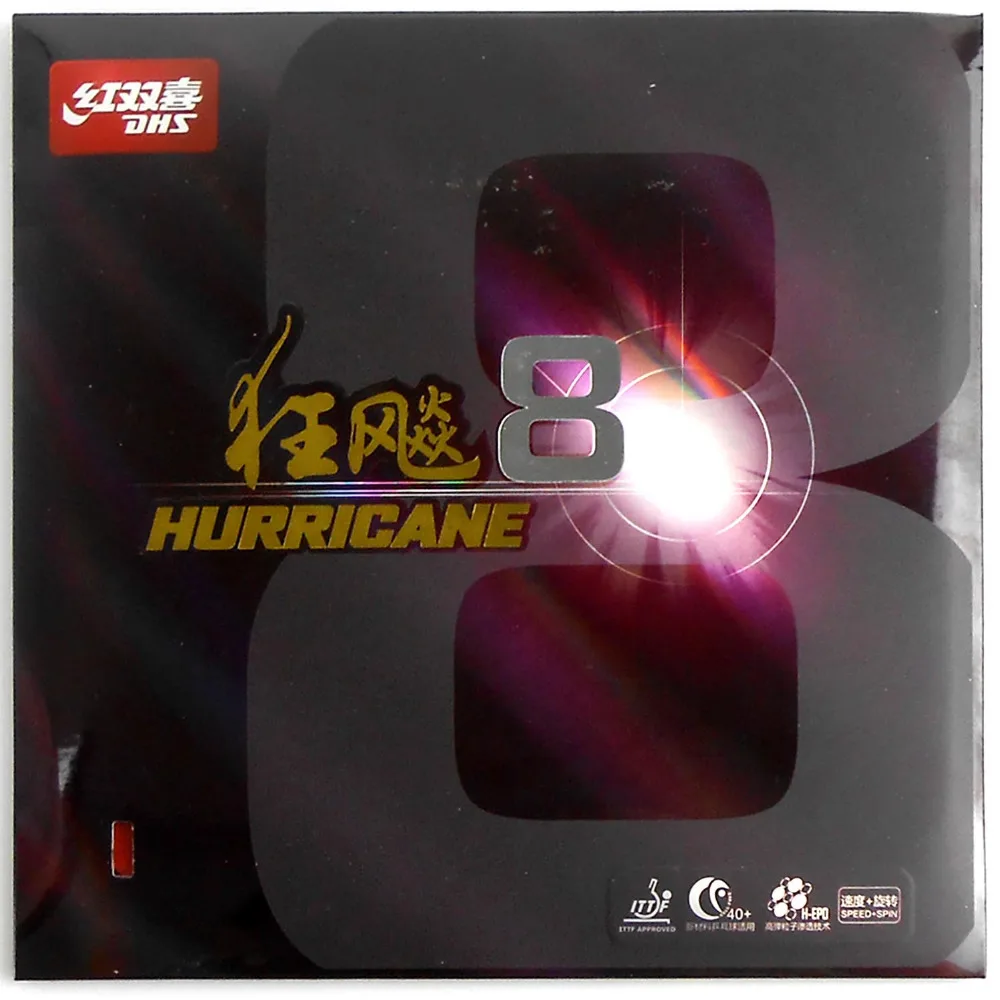 preço DHS Furacão 8 Hurricane8 Pips Em Borracha Tênis De Mesa Com Esponja de Borracha PingPong