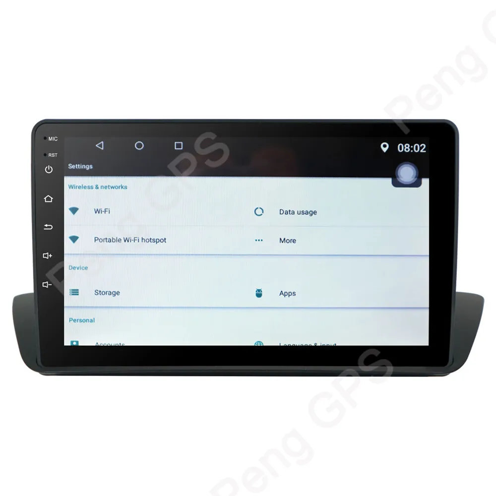 Discount 9 INCH Octa Core 2 Din Stereo Android 8.0 Car Radio for Mazda BT-50 2014-2018  GPS Navigation CD DVD Player Bluetooth headunit 5