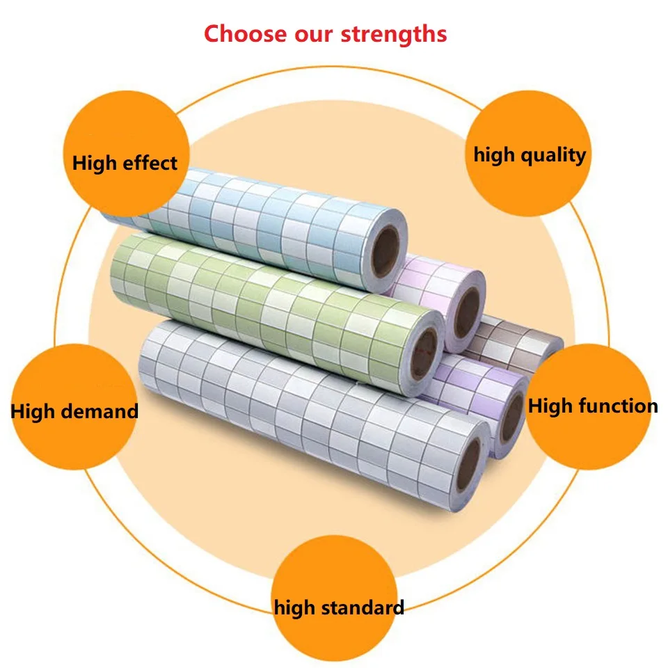 Водонепроницаемые домашние декоративные пленки, мозаичные обои для ванной, кухни, Настенный декор, виниловые самоклеющиеся наклейки на стену, DIY Декор, наклейка
