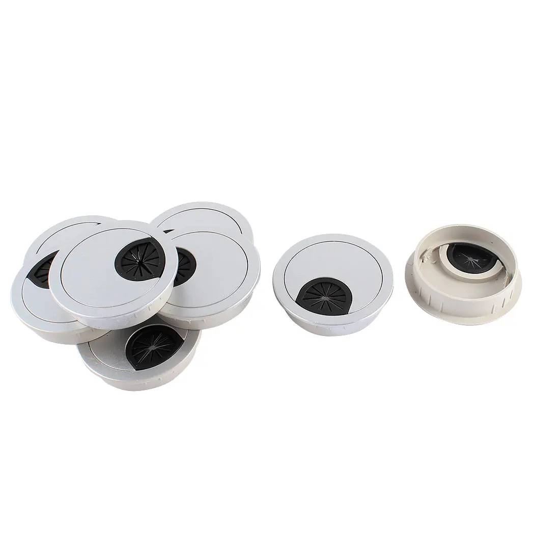 UXCELL 60Mm Mounting Dia Computer Office Desk Table Counter Top Wire