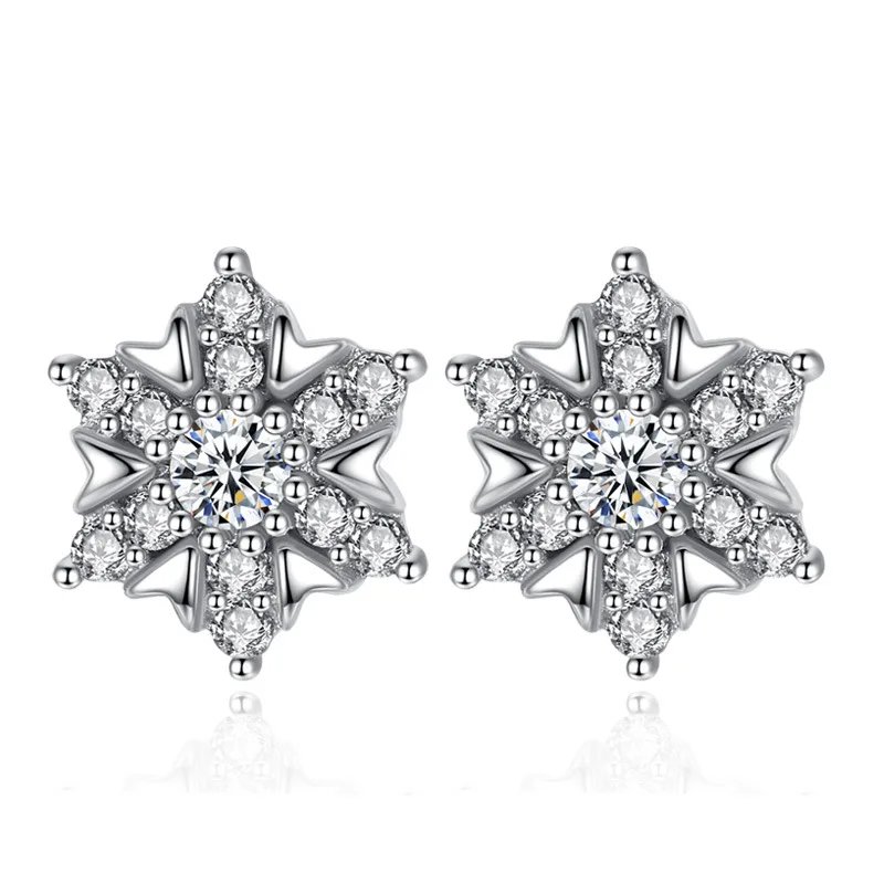 XIYANIKE роскошные 925 стерлингового серебра фианит AAAAA звезда анис серьги для женщин стерлингового серебра-ювелирные изделия Oorbellen Brincos VES6447