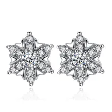 XIYANIKE роскошные 925 стерлингового серебра фианит AAAAA звезда анис серьги для женщин стерлингового серебра-ювелирные изделия Oorbellen Brincos VES6447