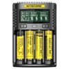 Зарядное устройство Nitecore UM4 USB, с четырьмя слотами, интеллектуальная схема, глобальная страховка, зарядное устройство Li-Ion AA 18650, ограниченная... ► Фото 2/6