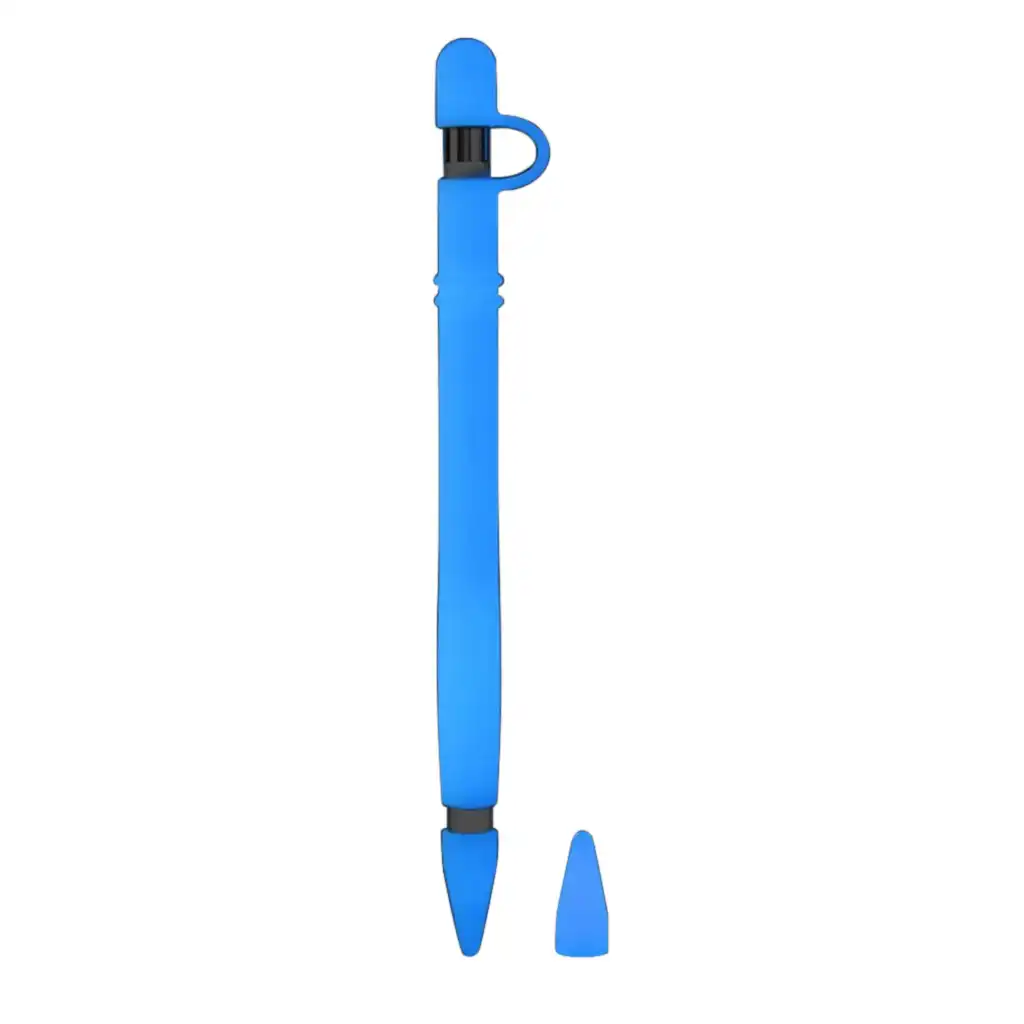 Silicone Anti-Lost Charge Cradle Holder Base Stand Keeper Stylus Pen Cap Guard Pencil Cover for Ipad Pro Pencil