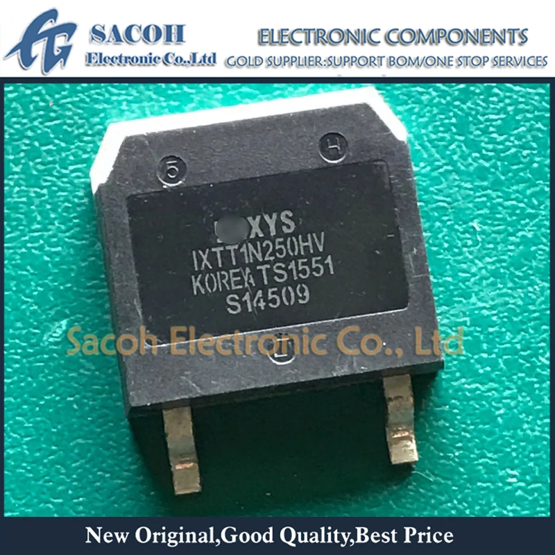 

Refurbished Original 1Pcs/Lot IXTT1N250HV OR IXTT12N150HV OR IXTT4N150HV OR IXTT1N100 TO-268 1.5A 2500V Power MOSFET Transistor