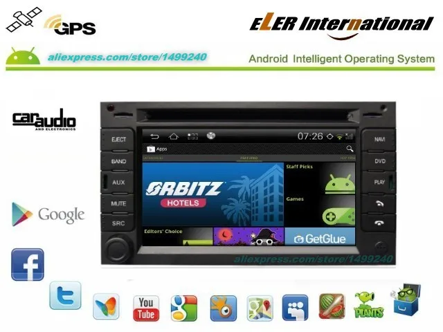 Discount Liandlee For VolksWagen VW Golf MK4 2003~2004 2 din Car Android GPS Android navigation navi ODB2 maps CD DVD palyer radio 2