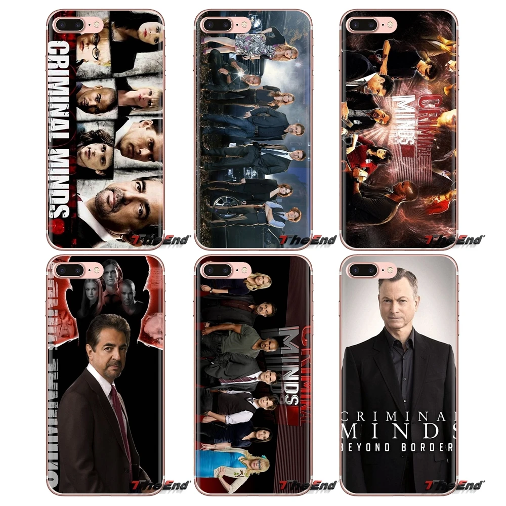 Criminal Minds The Sixth Season For Sony Xperia Z Z1 Z2 Z3 Z5 compact M2 M4 M5 C4 E3 T3 XA Huawei Mate 7 8 Y3II Soft Cases Cover |