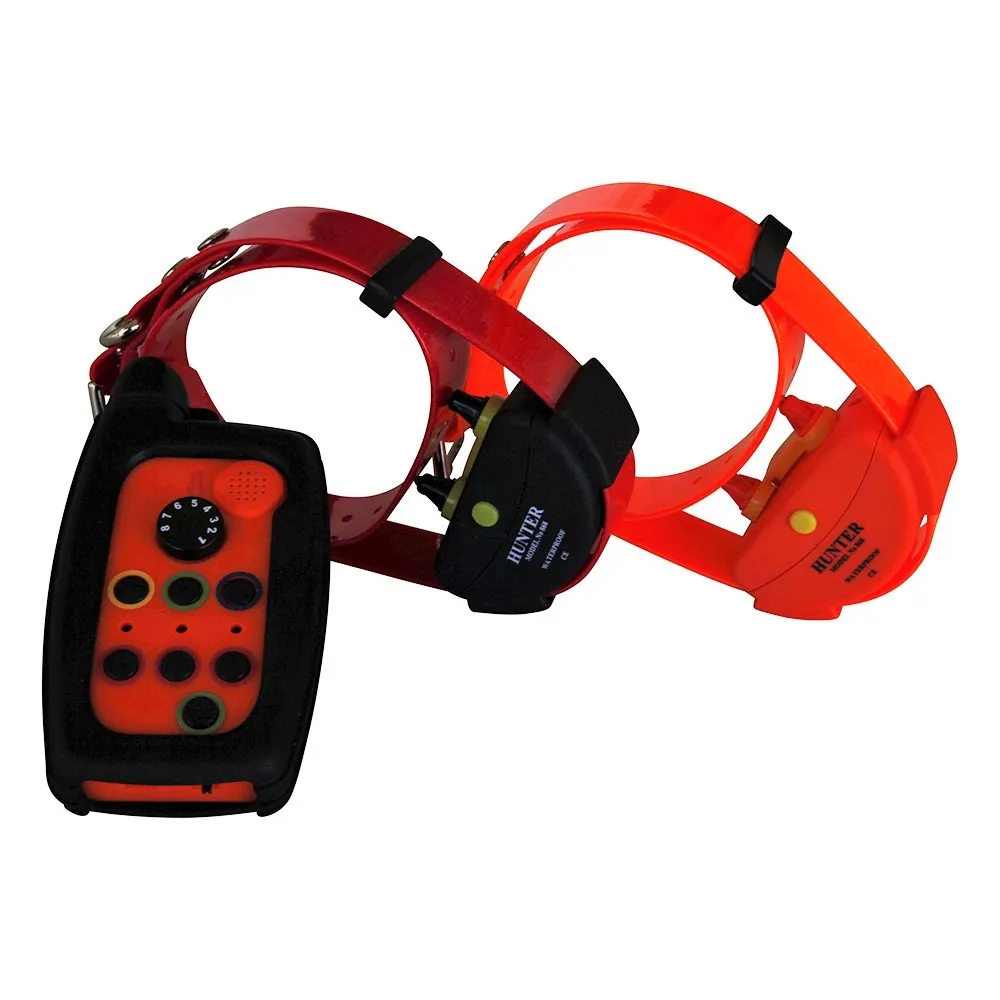 WATERPROOF DOG TRAINING COLLAR RANGE UP TO 2000 METERS 2 DOGS