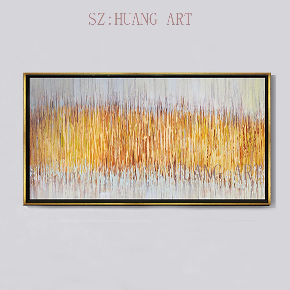 

Hand-painted modern knife oil painting the canvas on the wall in the home sitting room art decoration abstract gift for lovers