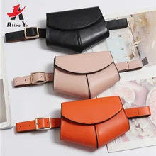 Attra-Yo женская сумка из змеиной кожи, Модный женский пояс, мини-сумка для ночного клуба, Кожаная поясная сумка, маленькая сумка на плечо