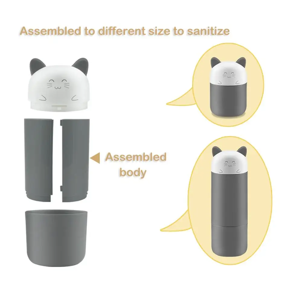 Детские бутылочки стерилизатор uv озона Портативный стерилизатор небольшой Скрытая Ушные крючки хорошо подходит для легкого ношения путешествия отключается автоматически