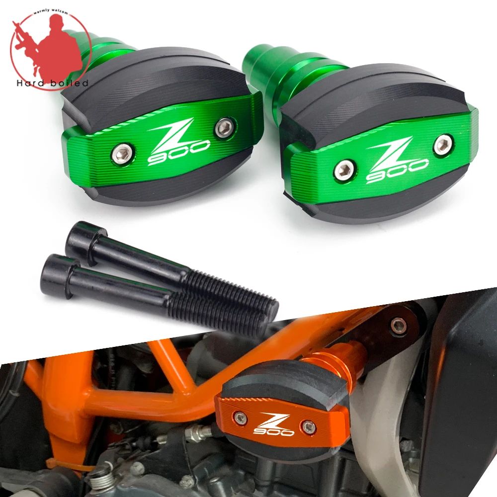 

For Kawasaki Z900 Z 900 2017-2019 Motorcycle Frame Slider CNC Left &Right engine Sliders Crash Pad Falling Protector Guard Cover