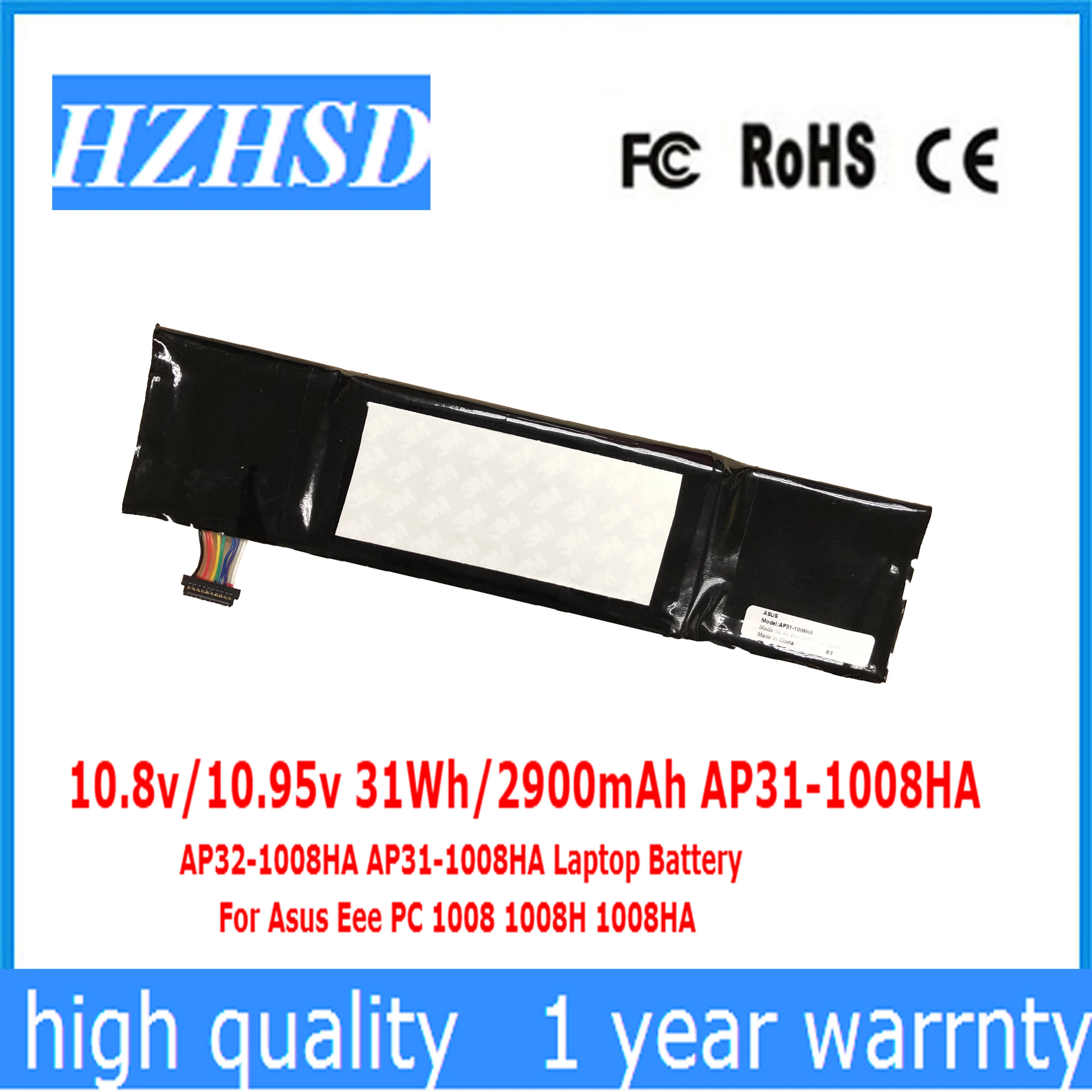 10 8 v/10 95 в 31Wh/2900 мА/ч AP31-1008HA AP32-1008HA Аккумулятор для ноутбука Asus Eee PC 1008 1008H 1008HA |