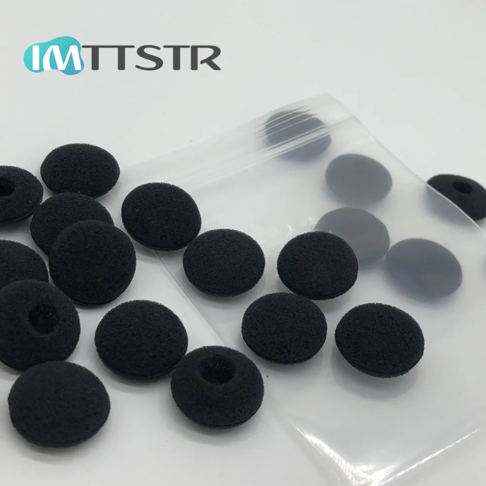

IMTTSTR 18mm Soft Foam Sponge Ear Tip Cover Replacement Earbud Covers for Bang & Olufsen A8 A-8 B&O Earphones Sleeve