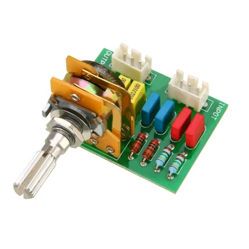 

1pc Amplifier Preamp Passive Tone Board 16-type 50K 8-pin Volume Control Sound Adjustable Module Mayitr