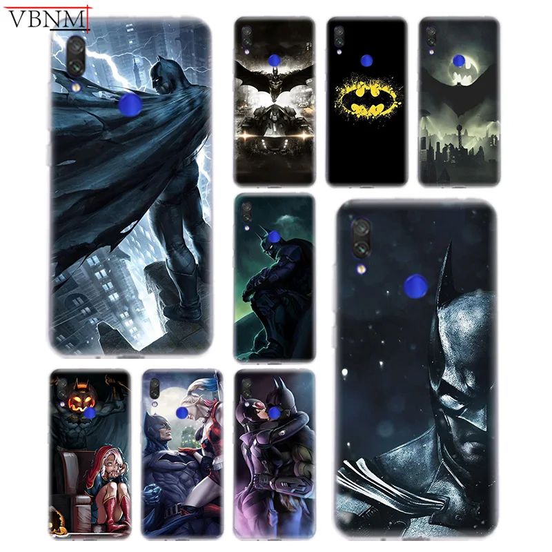 

Batman DC Patterned Popular Soft Silicon TPU Case For Xiaomi Redmi Note 4 5 6 7 7Pro For Redme S2 GO Gift Customized Coque Cover