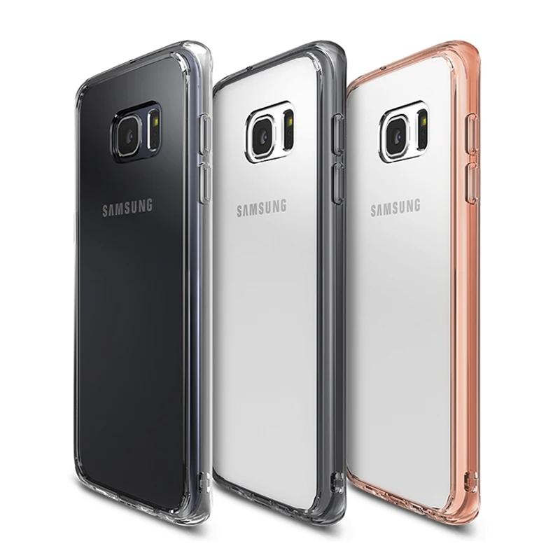 bilder für Original Ringke Fusion Klar PC Zurück Flexible TPU Rand Dämpfung Tropfen Widerstand Fall Für Samsung Galaxy S7/S7 rand bilder für Original Ringke Fusion Klar PC Zurück Flexible TPU Rand Dämpfung Tropfen Widerstand Fall Für Samsung Galaxy S7/S7 rand