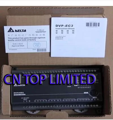 

DVP30EC00T3 Delta EC3 Series Standard PLC DI 18 DO 12 Transistor 100-240VAC new in box