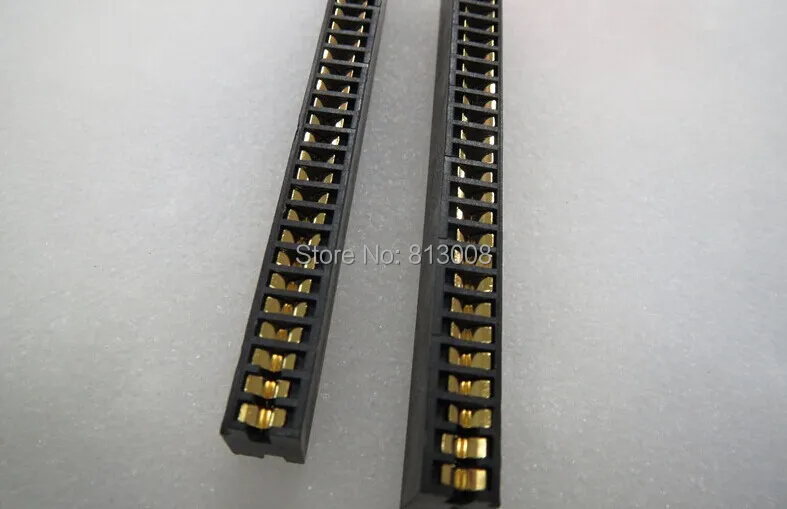 

single row One Row 30Pin 2.54MM Burn-in Socket gold plating IC testing seat Test Socket test bench Wholesale