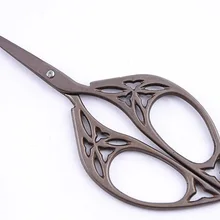 ZAKKA cross stitch European Retro classic Vintage Antique Craft Leaf Stainless Steel Sewing Tailor scissor handicraft DIY Tool