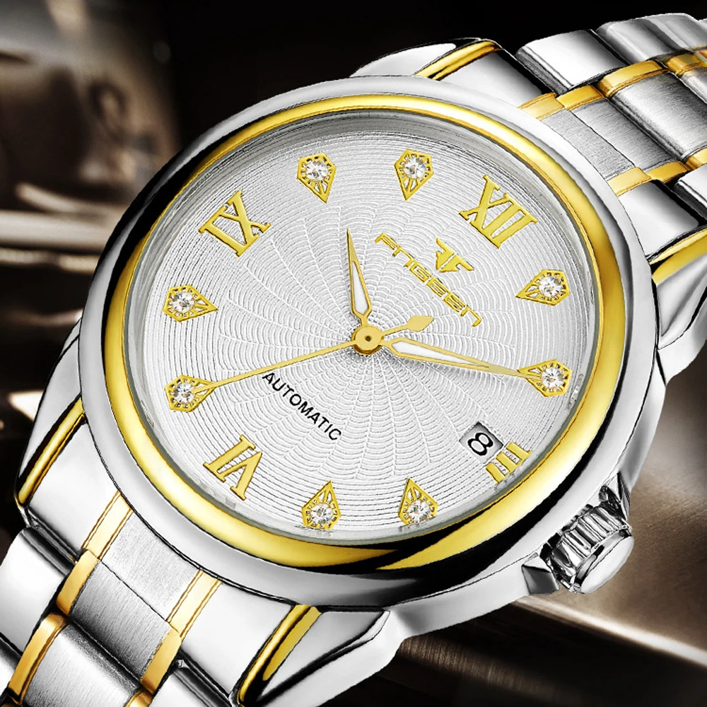 Relogio Masculino Esqueleto механические часы 2019 FNGEEN Tourbillon мужские мужской Дата