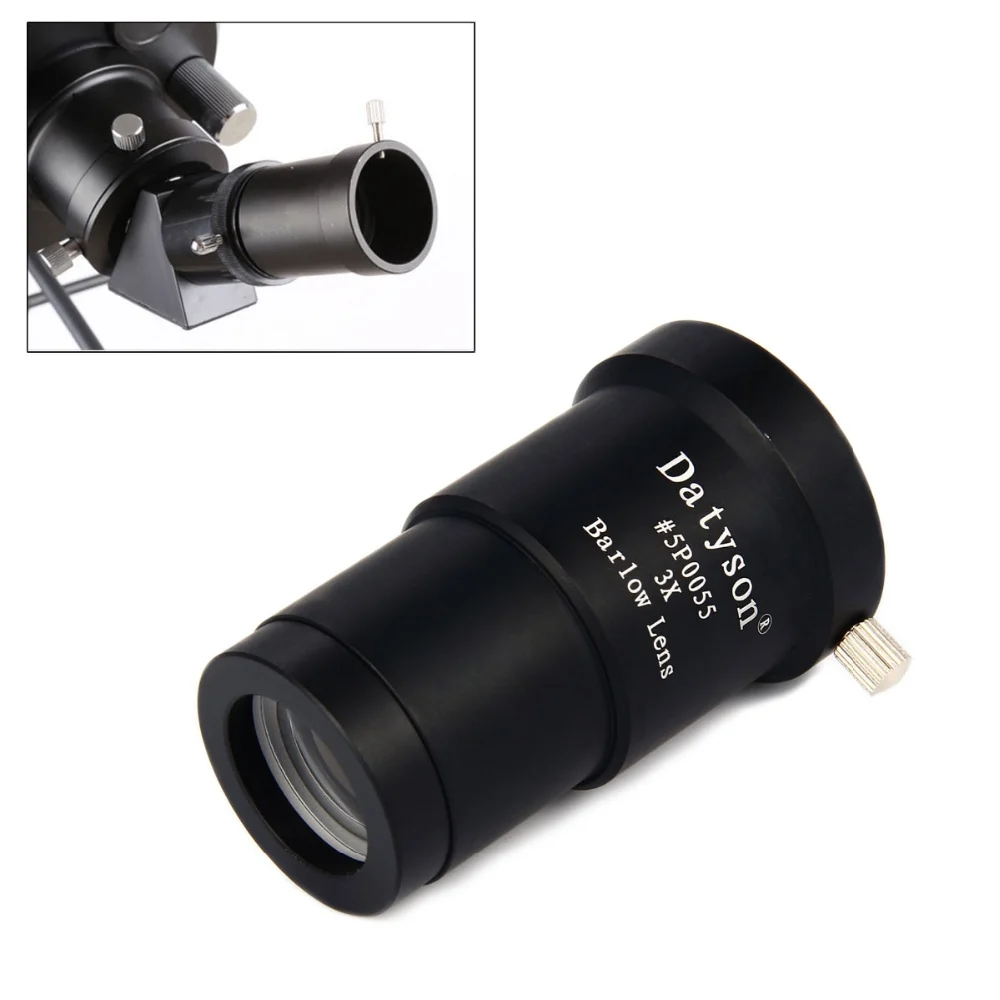3X barlow lens 1.25inch1
