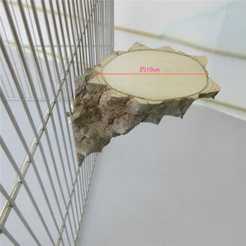 

Chinchilla Squirrel Pepper Log Pier Right AngleParrot Stand Jumping Platform Board Puppy Pet Birds Parrot Standing Dropshipping