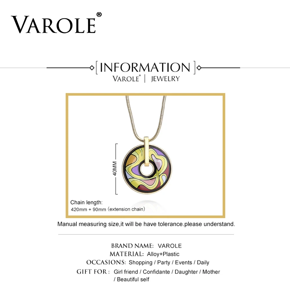 VAROLE 2018 Новые Классические окрашенные Ювелирные изделия Чокер в богемном стиле
