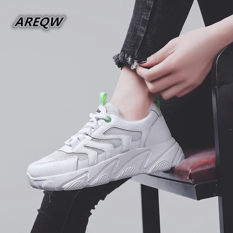

2019 Spring and Autumn New Harajuku Style Sports and Leisure Shoes Comfortable and Breathable Fashion New Women's Shoes