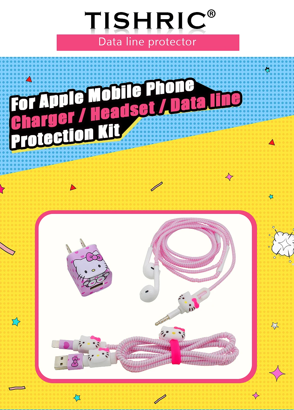 TISHRIC USB Cable Protector Mangement