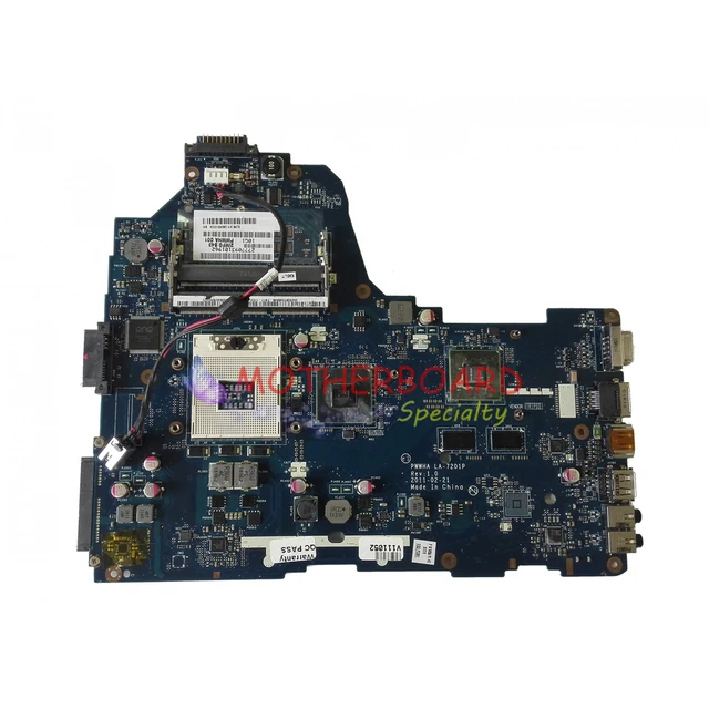 Vieruodis FOR toshiba satellite C660 Motherboard K000124380 PWWHA LA 7201P REV 1.0 HM65 DDR3 GT310M