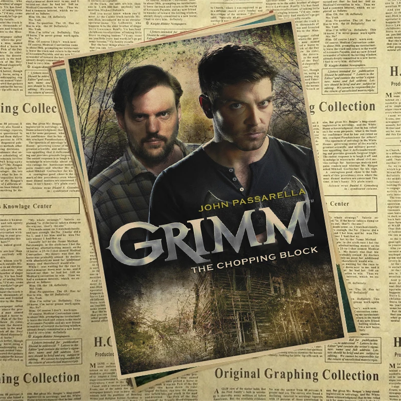 GRIMM постер настенные наклейки украшение для дома хорошее качество печать крафт